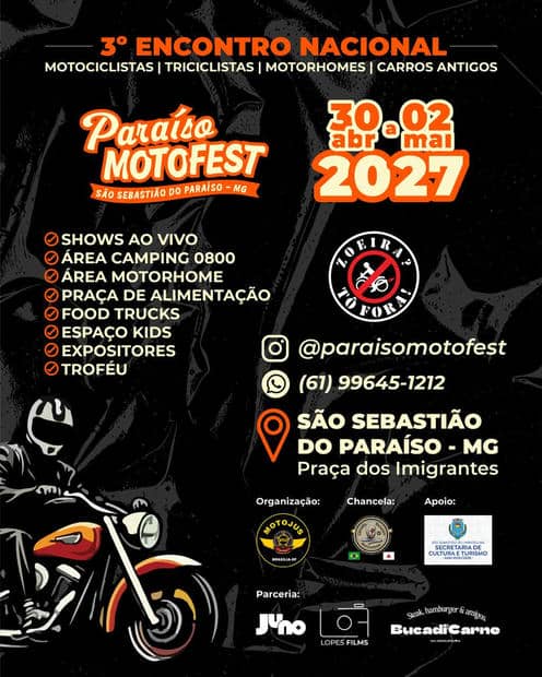 Flyer do evento